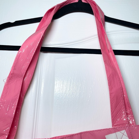 Y2K Victoria’s Secret Pink Tote Bag with Bold White Text - Picture 7 of 14